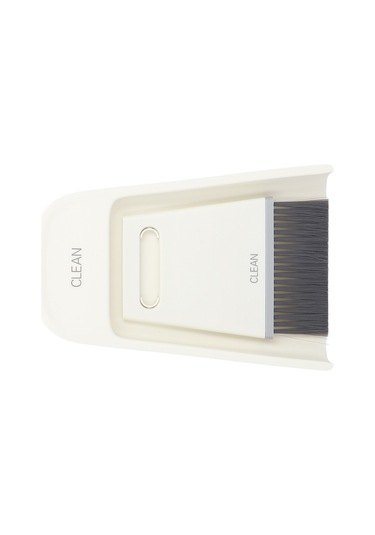 Hangfox Mini Abs+pet+eva El Fırça Ve Çöp Kovalı Seti - Masası, Klavye, Araba Temizliği İçin Esnek, Dayanıklı Ev Temizlik Aleti Beyaz Diğer