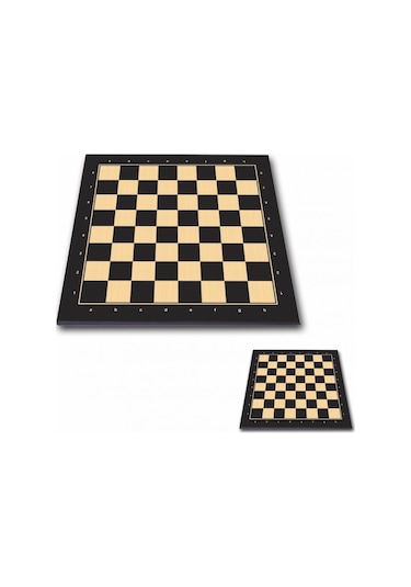 Polyester Siyah Satranç Sepası No:5