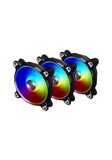Bora Digital Argb 120mm Kasa Fanı 3-lü Paket