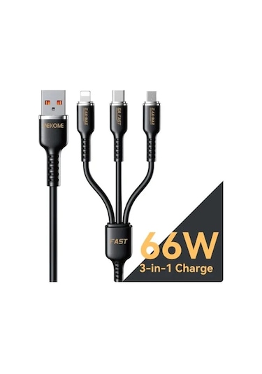 Wekome 100w Type-c Hızlı Şarj Kablosu iPhone Uyumlu, Uyumlu, 15/xiaomi/samsung İçinaltın1m