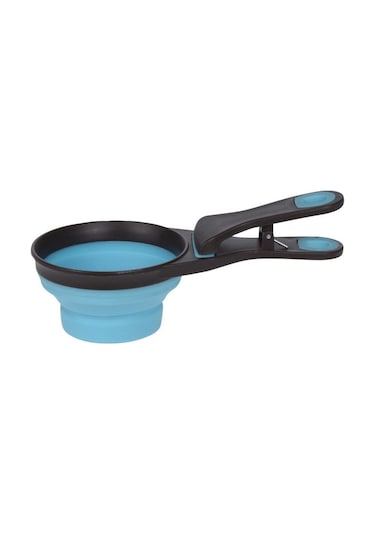 Katlanabilir Mama Kaşığı 237ml Mavi