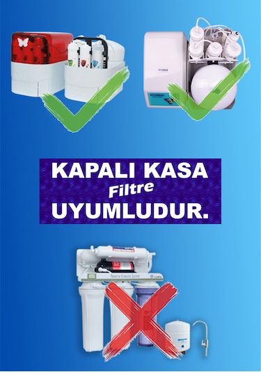 Waterdizayn Kapalı Kasa Su Arıtma Cihazları Için 5'li Inline Filt