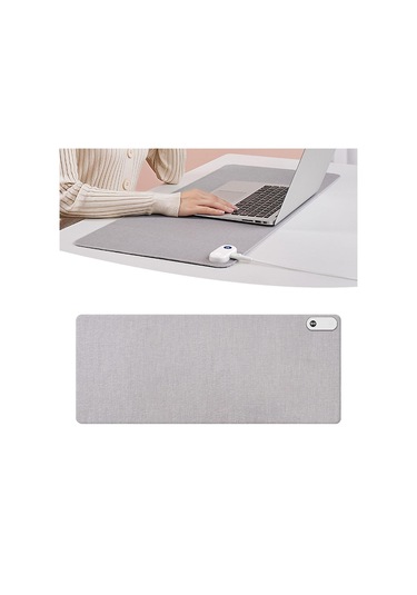Dijital Ekranlı Masa Isıtmalı Mouse Pad Bilgisayar Masası İçin Hızlı Isınan Su Geçirmez Mouse Pad