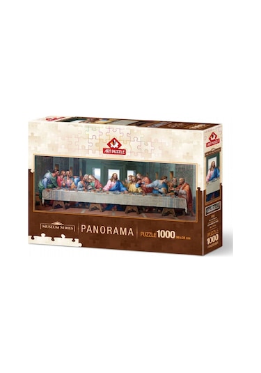 Art Puzzle Son Akşam Yemeği 1000 Parça Panorama Puzzle