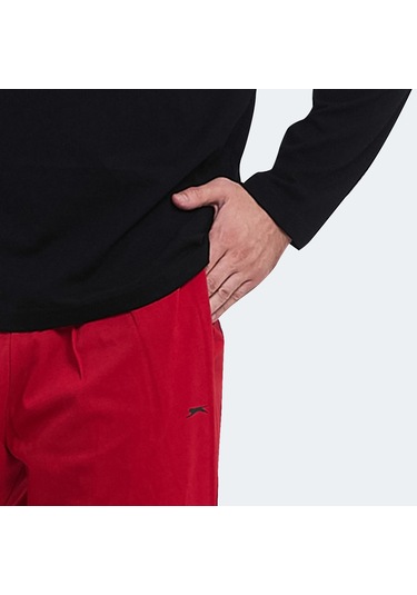 Slazenger PARTH IN Erkek Pamuklu Siyah Pijama