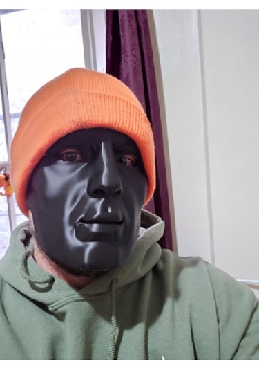 Sade Görünümlü Hızlı Maske