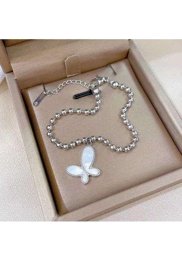 Dancemonkey Titanyum Çelik Hip Hop Bilezik Altın Moda, Minimalist Tasarım-gsl13 Metalik