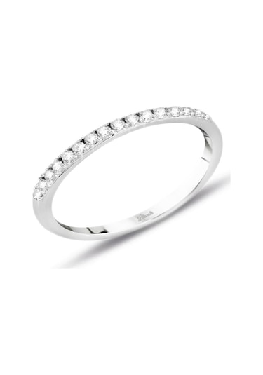 0.15 Ct Pırlanta Yarım Tur Yüzük