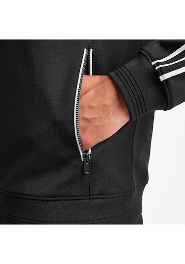 Lescon 25n-1155 Erkek Fermuarlı Sweatshirt Siyah