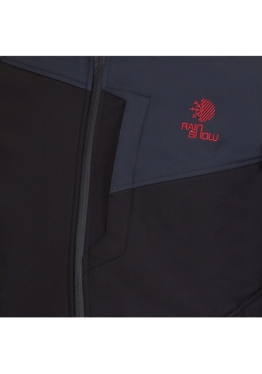 Raınsnow Erkek Softshell Mont-Siyah (504846451) Siyah