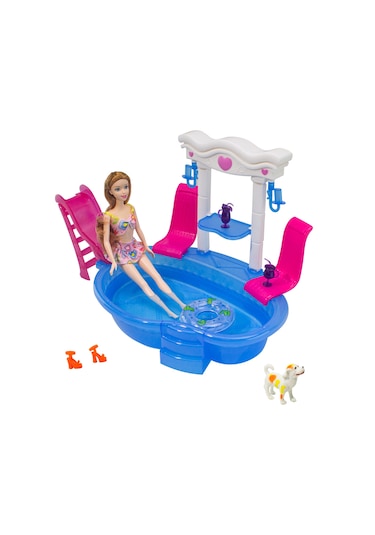 Prenses Bebek Havuz Seti 10 Parça