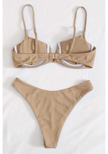 Angelsin V Göğüs Dekolteli Bikini Üstü 001