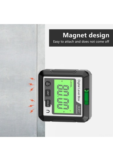 Trendooze Taban. Seviyesi Seviye Ölçer Manyetik Makineleri Lcd İşleme İnşaat İle İçin Elektronik Dijital Baloncuk Aracı, Aracı Ahşap Açı Lt