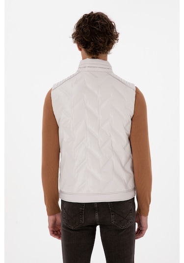 U.s. Polo Assn. Erkek Yelek Dokuma 50310304-vr256 İnci