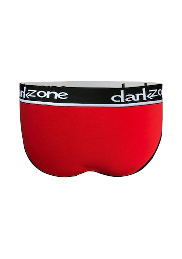 Darkzone Erkek Kırmızı Önü Açık Slip Külot