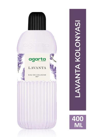 Agarta 80 Derece Lavanta Kolonyası Pet Şişe 400 ML