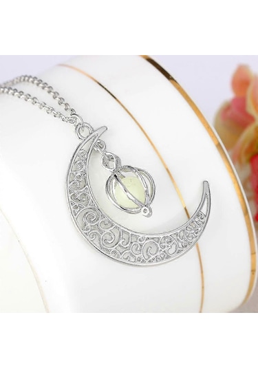 Taş Kolye Cadılar Bayramı Floresan Aksesuarları Kadınlar Gençler Kızlar Ostyle 1 Çok Renkli