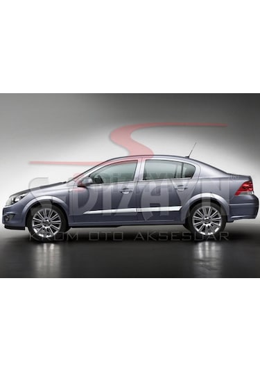 S-dizayn Opel Astra H Sd Krom Yan Kapı Çıtası 4 Prç 2008-2013