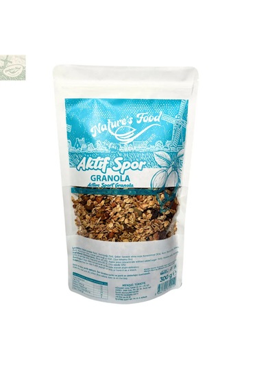 Aktif Spor Granola 300gr Katkısız Koruyucusuz A Kalite Ürünlerden Hazırlanmış Proteinli Doğal