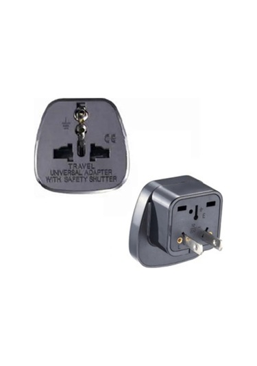 Evrensel Ce Amerika Avrupa Kr Au Ab Abd İngıltere Abd Fiş Adaptörü Güney Afrika Type D White ' Beyaz