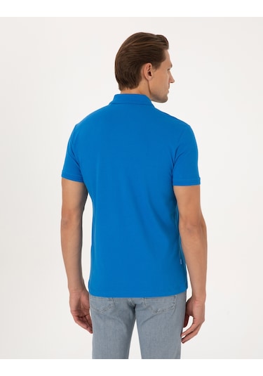 Pierre Cardin Erkek Saks Tişört Basic 50325323-vr045
