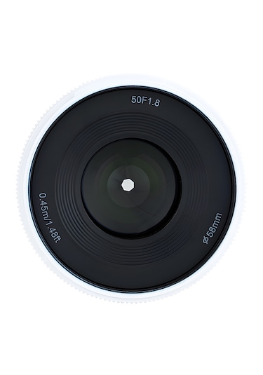 Yongnuo 50mm F/1.8s Da Lite Apsc Otofokus Lens, Beyaz Sony E
