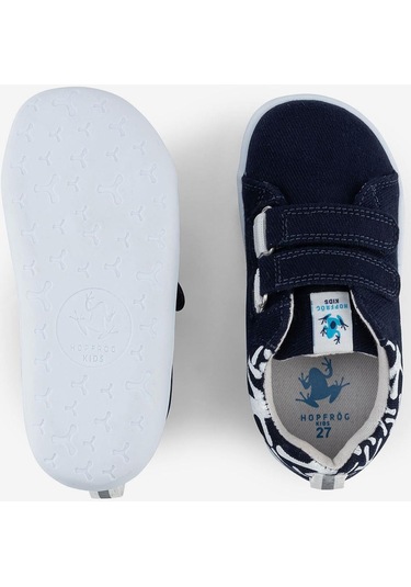 Smart Walker Recycled Canvas Eco Lacivert Barefoot Çocuk Ayakkabı-eco Lacivert