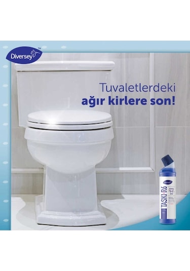 Diversey Taski Room Care R6 Ağır Kirler Için Klozet Temizlik Ürünü 750 ML x 6