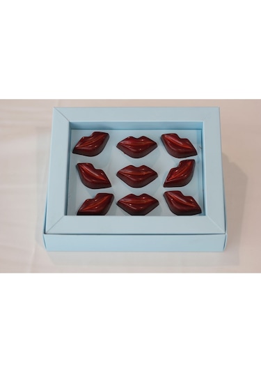 Ruby Çikolata Dolgulu Dudak Sütlü Hediyelik Çikolata 250 Gr
