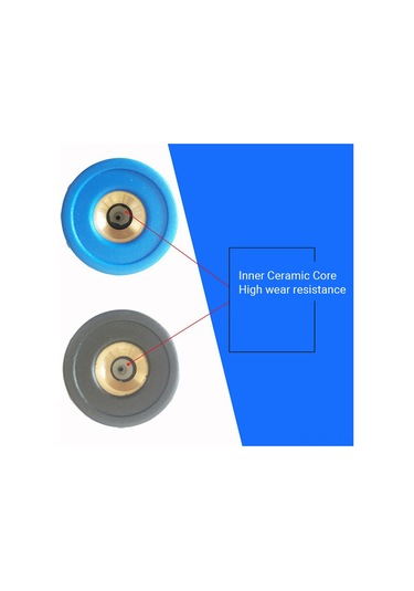 Baskı Yıkayıcı İpuçları Turbo Memesi 4000psi Maks Dönme Baskı Yıkayıcı Memesi 1/4'' Hızlı Bağlantı İle Reklam Kabuğunu Pasından Kaldırmak İçin
