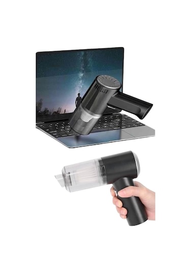 Oto Araç Ev Taşınabilir El Tipi Süpürge Mini Araç Süpürgesi Vakumlu