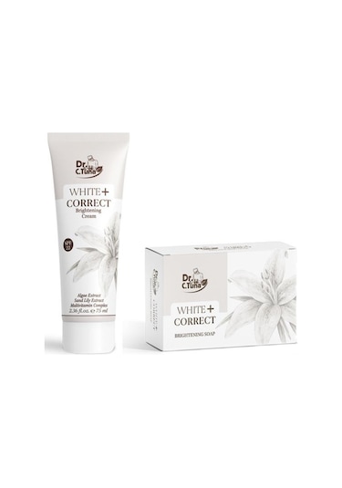 Farmasi Dr. C. Tuna White Correct Yüz Aydınlatıcı Beyazlatıcı Krem 75 ML + Sabun