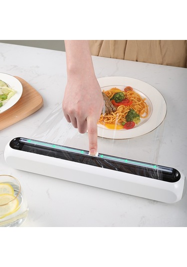 Reedark Pratik Mutfak Streç Film Kesici - Manyetik Tutuculu Beyaz Saklama Kutusu Diğer