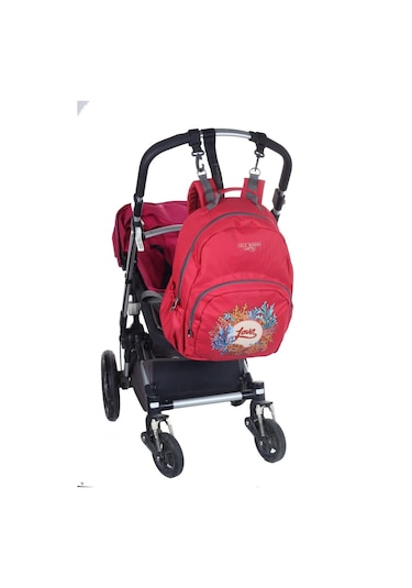 Coco Mamma Vera Anne Bebek Bakım Çantası Kırmızı Mercanlar Kırmızı