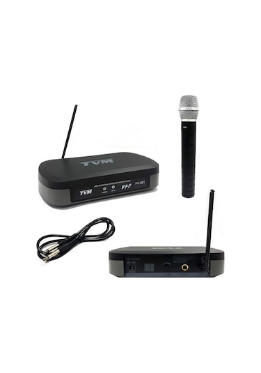 Bots Tvm Fv-501 Vhf Kablosuz El Mikrofon Seti