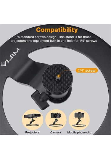 Vijim Lt04 Masaüstü Projektör Standı Şeffaf
