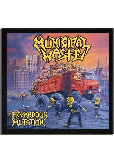 Municipal Waste Hazardous Mutation Albüm Arma Peç Patch Yama