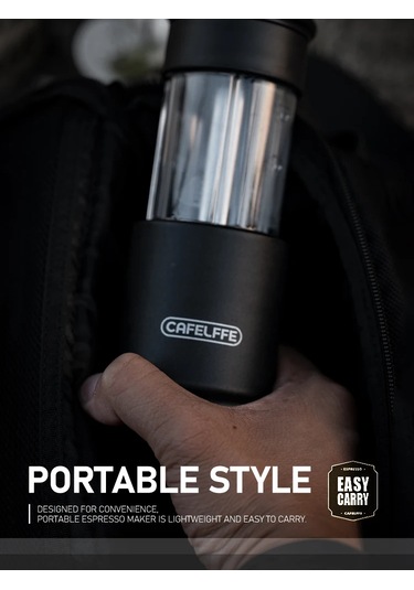 Cafelffe Manuel Espresso Kahve Makinesi Sıcak/soğuk Taşınabilir
