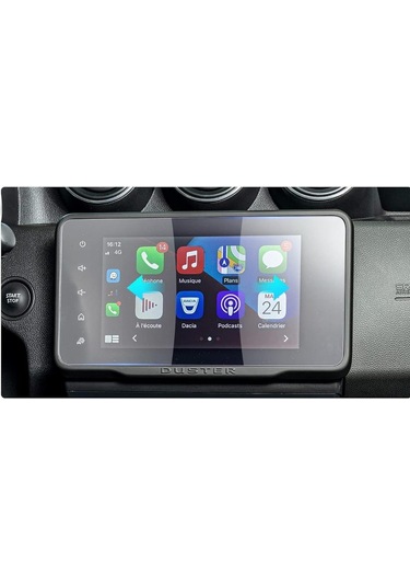 Dacia Duster Multimedya 8 İnç Ekran Koruyucu Navigasyon