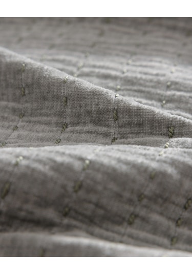 Madame Coco Feolette Çift Kişilik Yatak Örtüsü - Mint Yeşili Yeşil