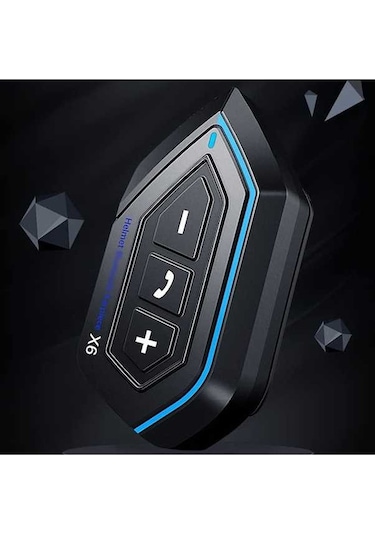 Ganzhoushop Su Kulaklık Kulaklık Kask İnterkom Gürültü Önleyici Bt5.0 Ty Bluetooth Bağlantılı Motosiklet Kulaklık