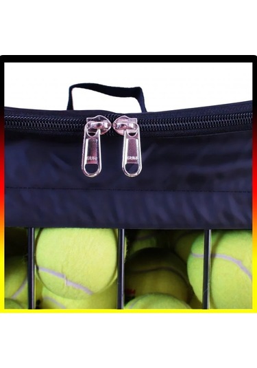 Pros Pro Fermuarlı Brandalı Tenis Topu Toplama Sepeti 72li