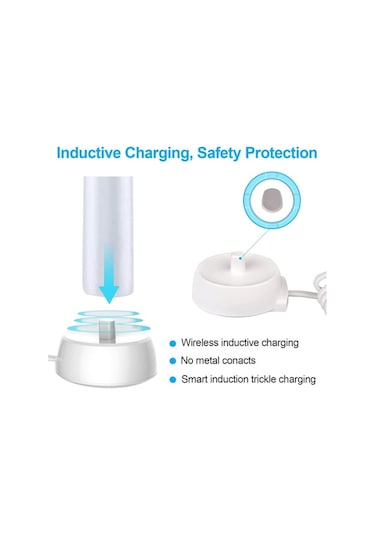 Ganzhoushop Sones Şarj Oral İçin Fişi Fırçası Elektrikli Diş D36 D20 D16 D12 Cihazı, Braun B Ab 3757 Xz