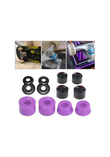 Homyl Kaykay Burcu Yedek Bardak Yıkayıcılar Longboard Mor Mor Çok Renkli