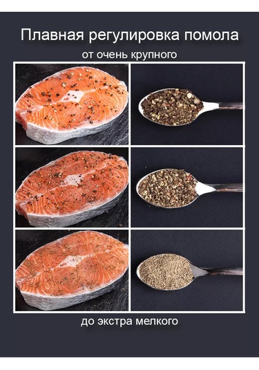 Luckyliga Elektrikli Baharat Değirmeni 184360136 Siyah Mat