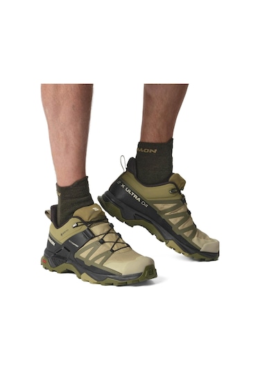 Salomon 412870 M X Ultra 4 Gtx Erkek Ayakkabı Haki