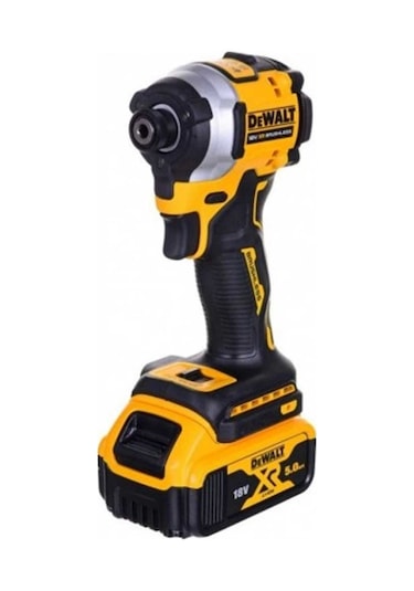 Dewalt DCF850P2T-QW 18V 5.0Ah Li-Ion Çift Akülü Profesyonel Kömürsüz Darbeli Tornavida