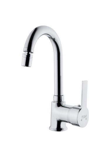 Tsa Tuana Mix Kuğu Lavabo Bataryası Pirinç