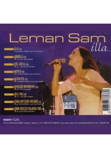 Leman Sam - İlla CD