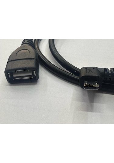 1 Metre Micro Usb Otg Kablo 90 Derece Uzun Micro Usb Otg Kablo